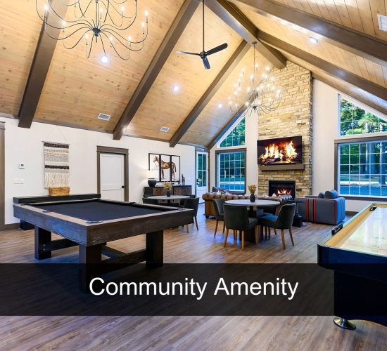 Clubhouse Interior Community Amenity